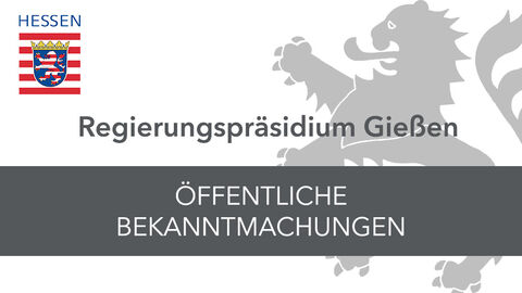 Öffentliche Bekanntmachung Öffentliche Bekanntmachung