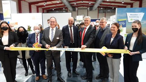 Eröffnung der Messe "Chance" in Gießen