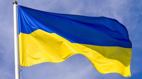 Ukraine Flagge Ukraine Flagge