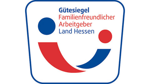 Logo Gütesiegel Familienfreundlicher Arbeitgeber Land Hessen