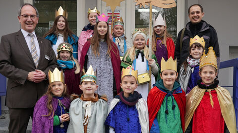 Sternsinger zu Gast im RP Gießen