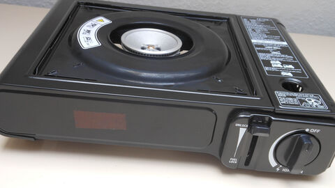 Gaskocher sind handlich und gut transportierbar.