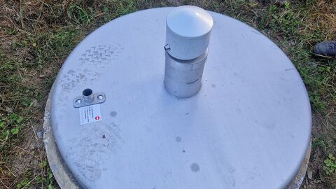 Messstelle Eine der 135 Grundwassermessstellen in Mittelhessen befindet sich in Rabenau-Londorf.